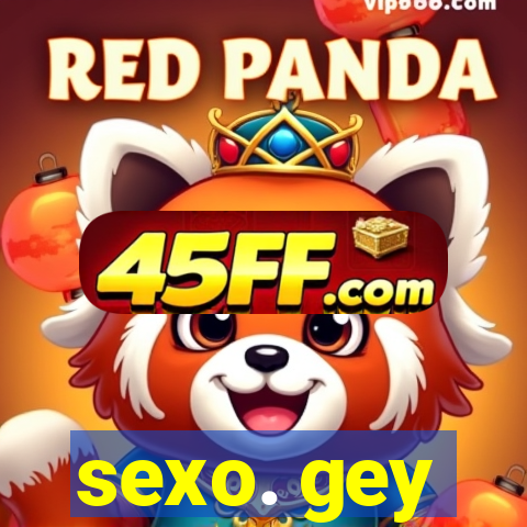 sexo. gey